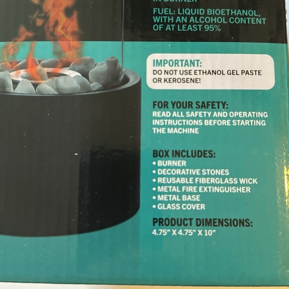 Tabletop Fire Pit - Picture 5 of 7